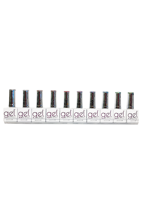 Clear acrylic shelf set - The GelBottle NZ - gel nail polish